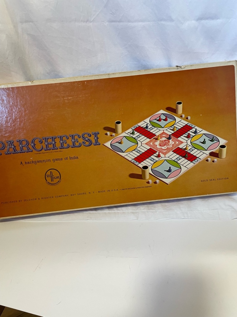Parcheesi Board Game - Gold Box Edition